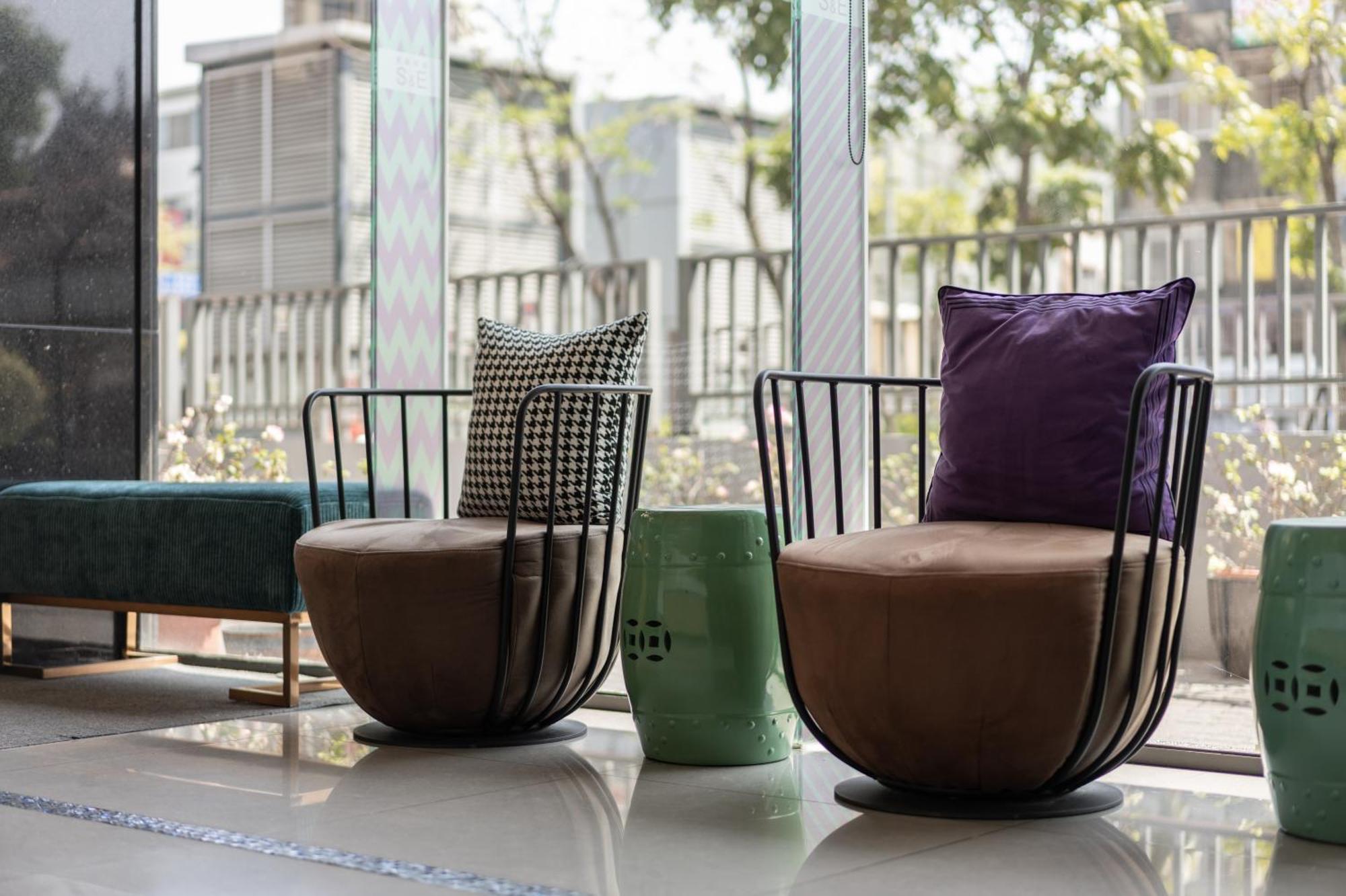 S&E Hotel Tainan Exterior foto